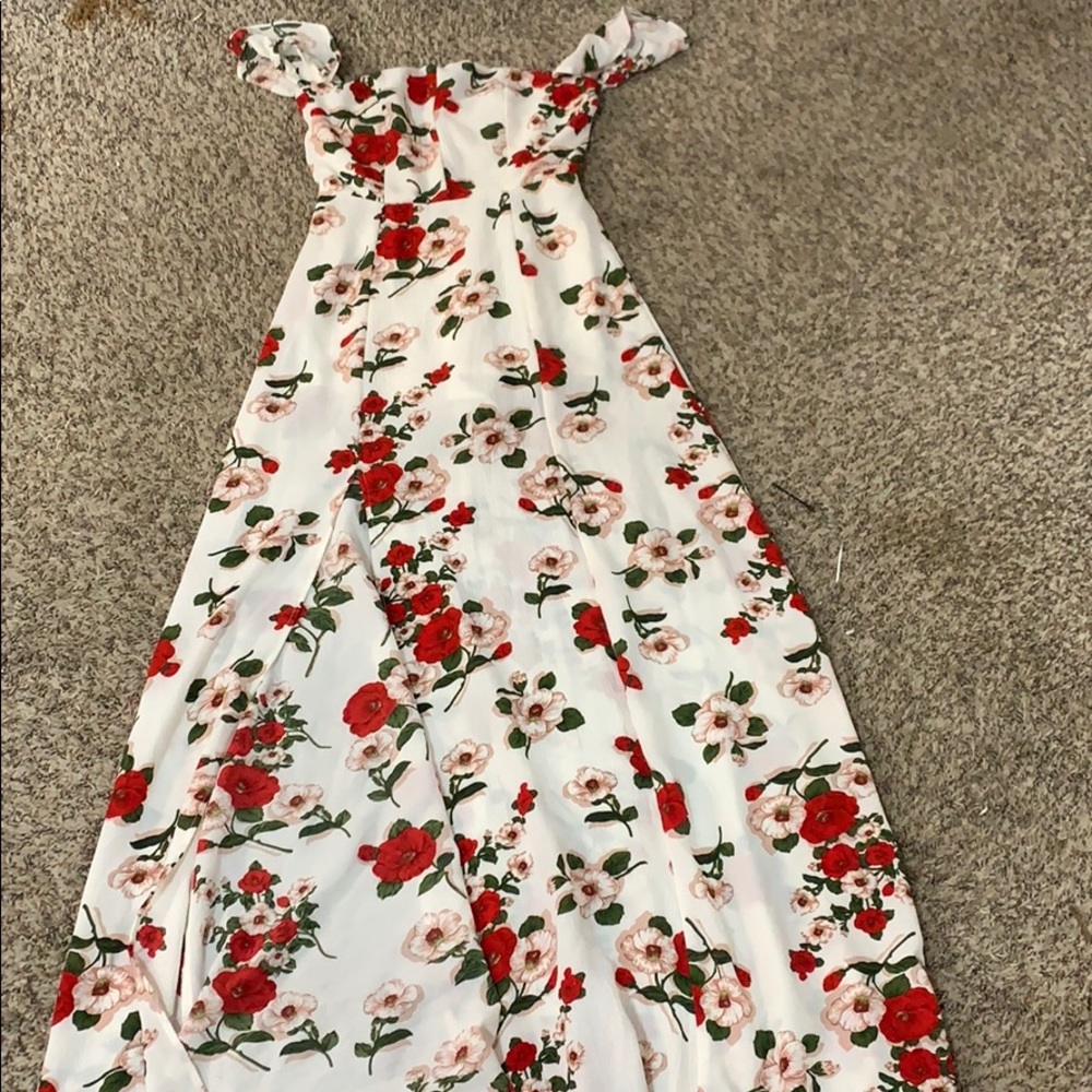 Floral maxi dress